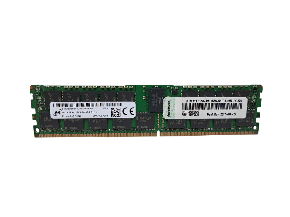 Micron PC4-2400T 16GB メモリ 16GB×2(32GB) Micron 16GB 2RX4 PC4-2400T-RB1 | DDR4 Server Memory MTA36ASF2G72PZ