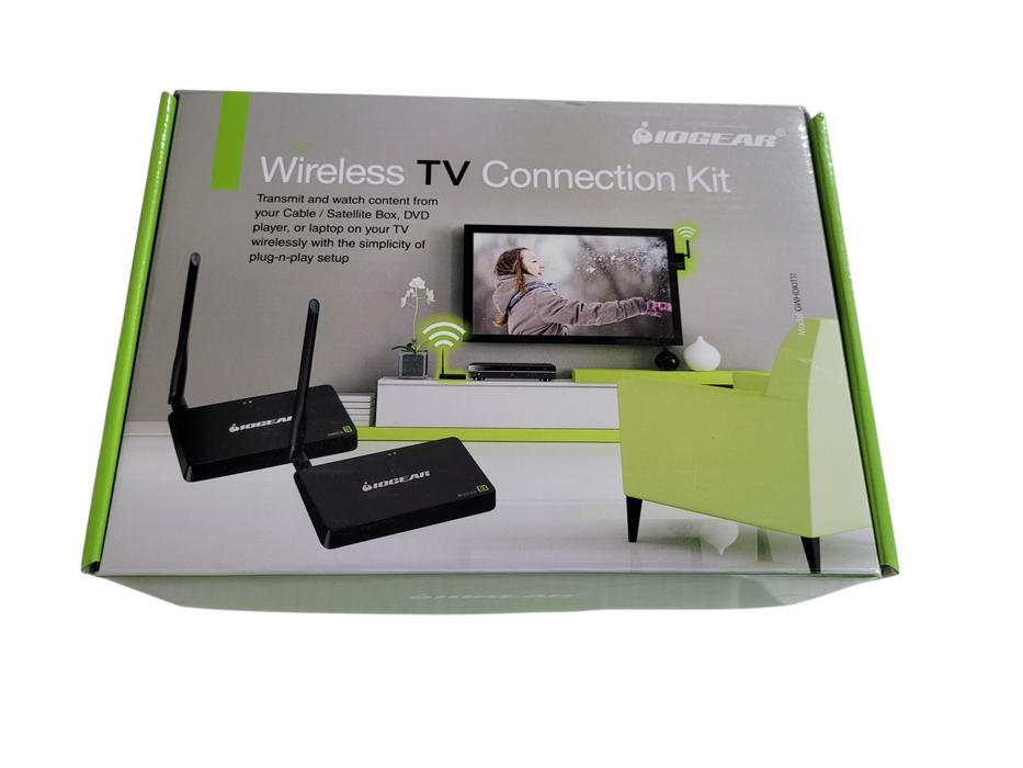 IOGEAR Wireless HDMI TV Connection Kit – Model GWHDKIT11 – Black  Q