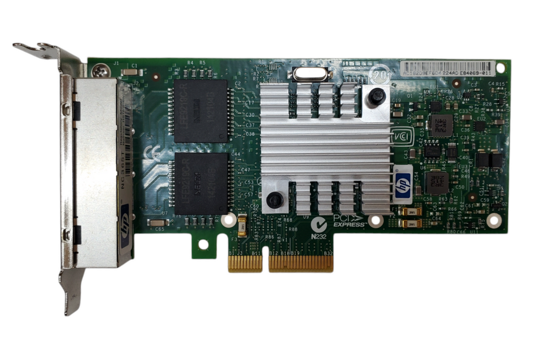 HP NC365T 4-Port Ethernet Server Adapter - HSTNS-BN58