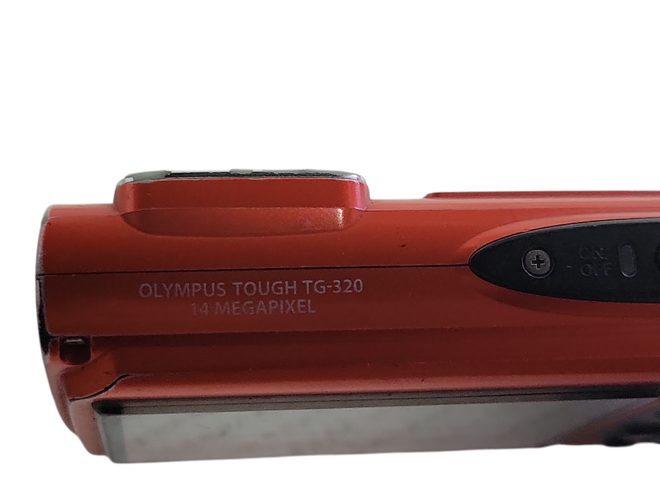 Olympus Tough TG-320 Digital camera 14MP, No SD Card/Battery, READ _