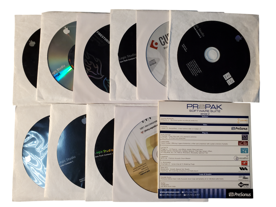 Apple Logic Studio Logic Pro 8 Complete Box & Materials - Vintage Software