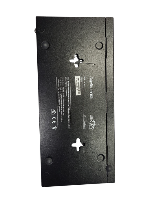 Ubiquiti Networks EdgeRouter Lite ERLite-3 3 Port Router No AC $