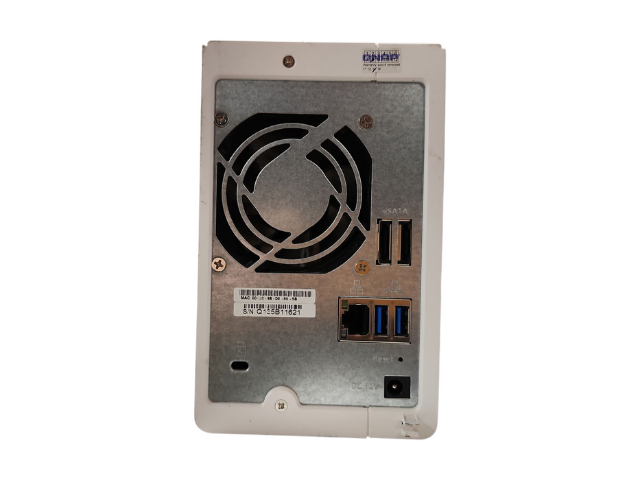 QNAP TS-220 2 Bay NAS w/ 2x 2TB HDDs, No AC Adapter