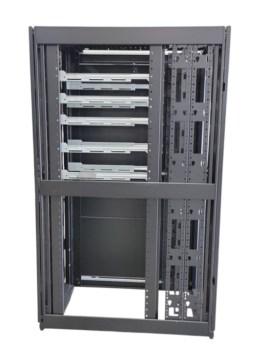 APC AR3300 NETSHELTER ENCLOSURE 42U 600MM X 1200MM SERVER RACK, READ _