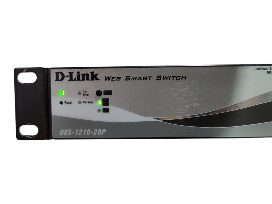 D-Link Web Managed Gigabit with PoE Smart Switch DES-1210-28P 2x SFP Uplinks