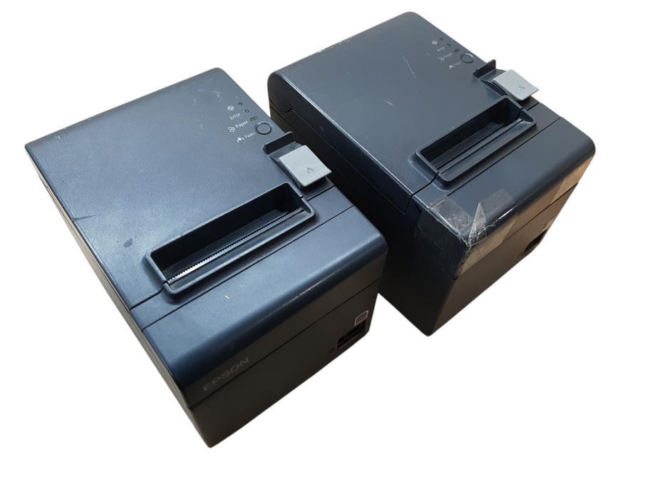 Lot 2x Epson TM-T20II Printer, Model M267A | Read Desc