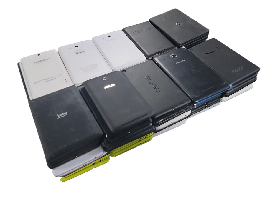 Lot of 100x Android Tablets [Assorted Brands / AS-IS] (