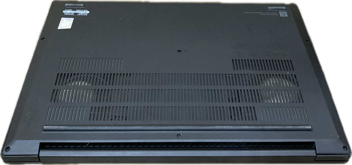 Lenovo ThinkPad P1 Gen 4 i7-11850H@2.5GHz T1200 4GB GPU 16GB RAM 256GB SSD   Lap200