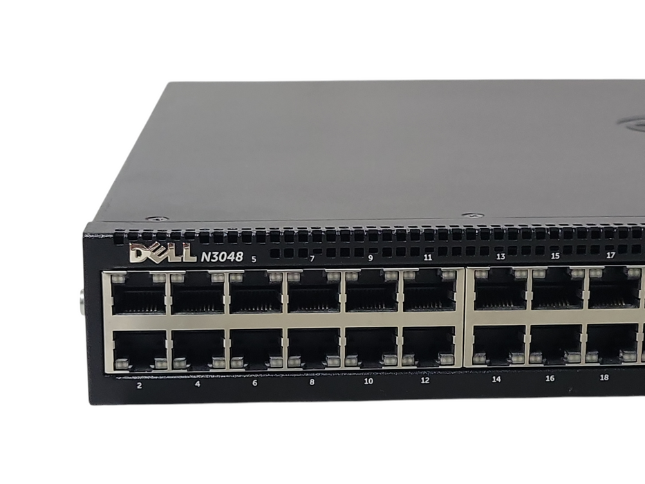 Dell Networking N3048 48-Port 1GbE 2-Port SFP+ Switch, 2x PSU _