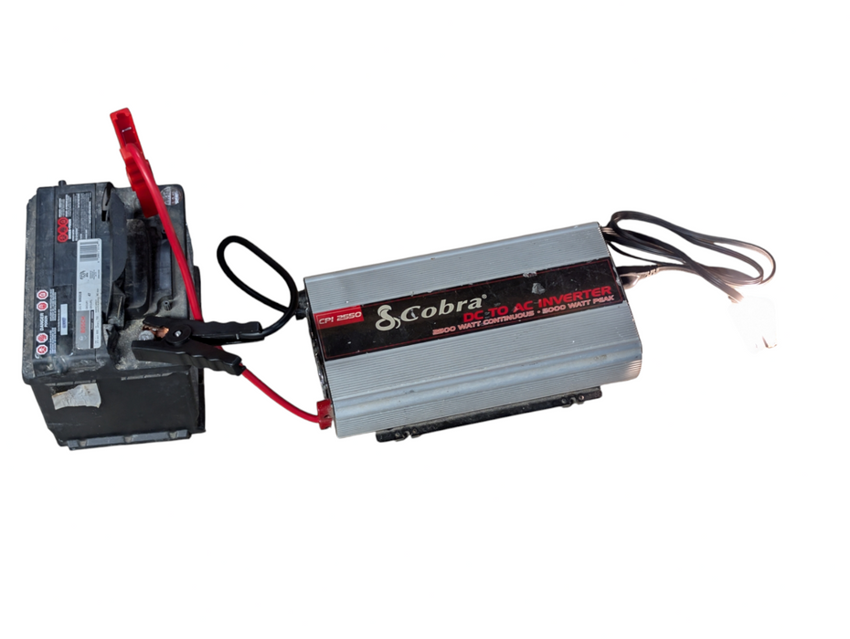 COBRA CPI 2550 12V DC to AC 120V Power Inverter 2500W 5000W Peak Q-