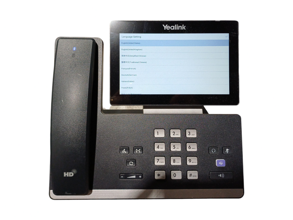 Yealink MP58 Smart Business IP Phone Zoom Edition PoE w/ Bluetooth Handset Q
