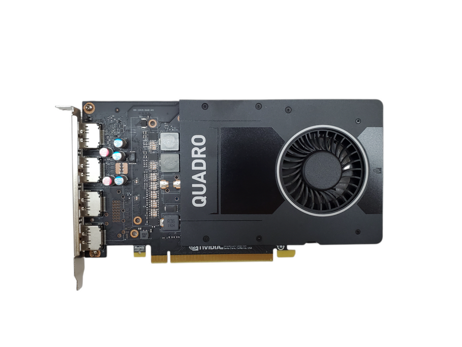 NVIDIA Quadro P2200 5GB GDDR5 Graphics Card | 4x Display Port Q