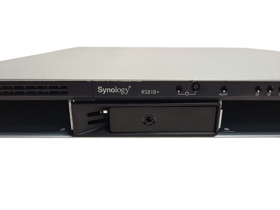 Synology RackStation RS818+ 4-Bay NAS 1U Rack Mount 1x 4TB HDD $