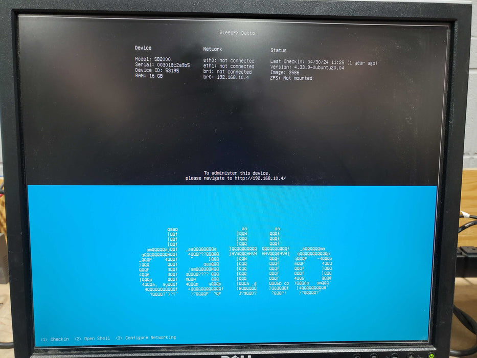 Datto SB2000 4 Bay 3.5" NASCore NO HDD
