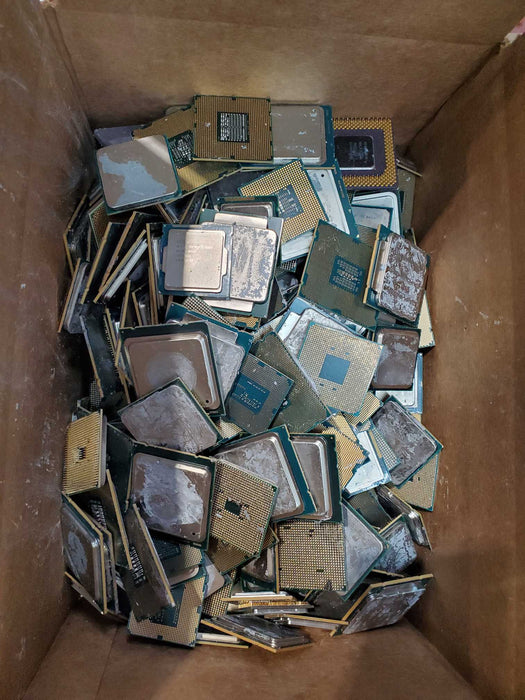 As-is Mixed Assorted CPUs 27.9 lbs ( 12.65 Kg )