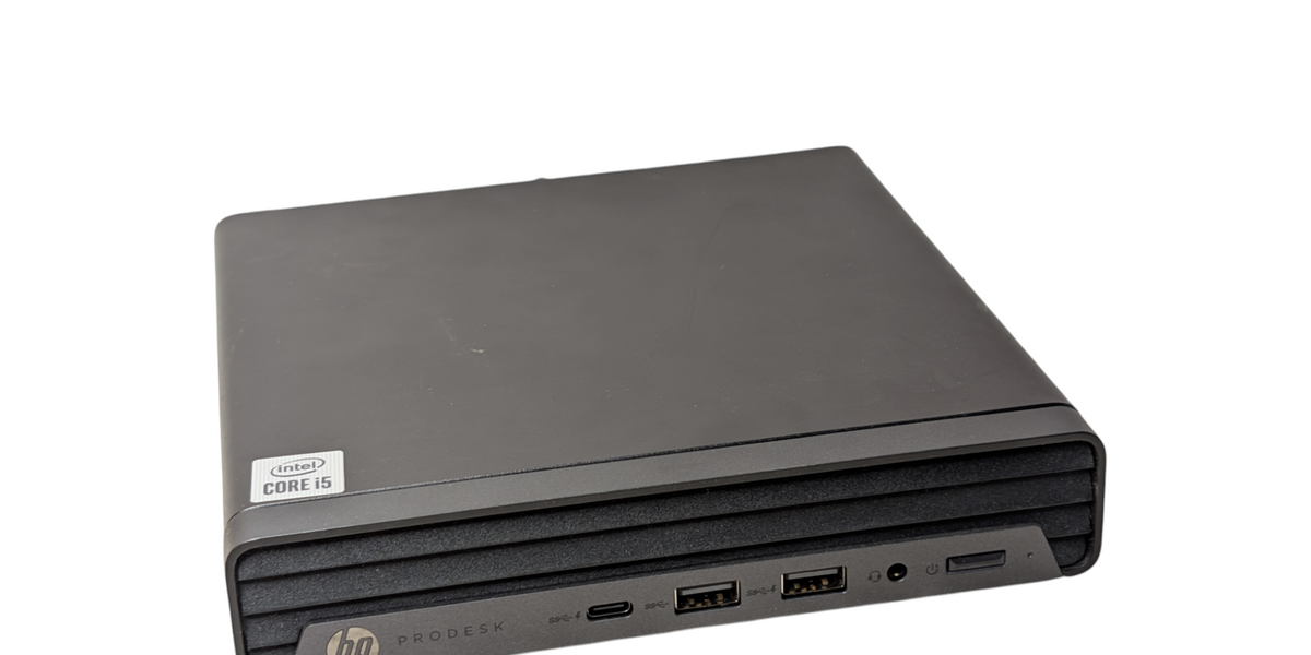 HP ProDesk 600 G6 Desktop mini PC Intel Core i5-10500T 16GB RAM