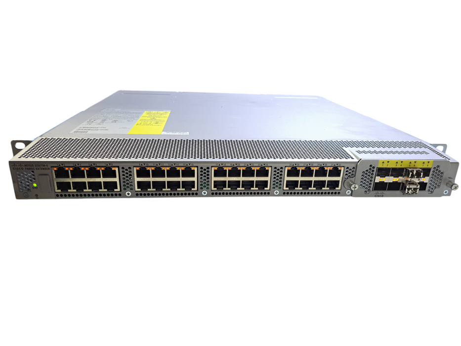 Cisco Nexus N2K-C2232TM-E-10GE | 32-Port Fabric Extender w/ 8x SFP & 2x PSU