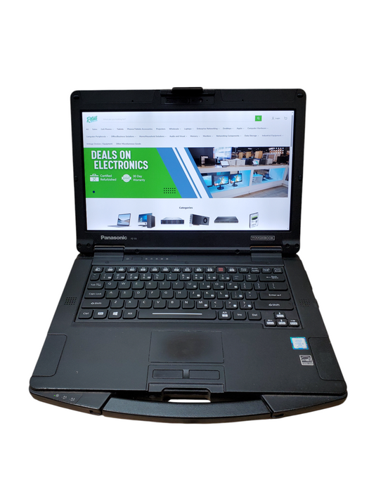 Panasonic Toughbook FZ-55 Touch Intel Core i5-8365U, 16GB, 256GB NVMe 2320HRs Lap200