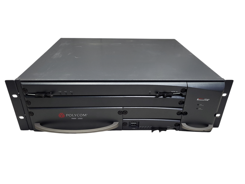 Polycom RMX 2000 Advanced TCA RealPresence Collaboration Server READ $