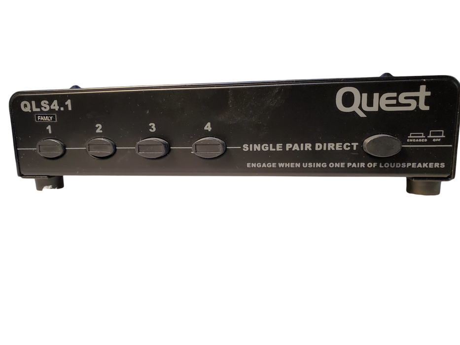 Quest QLS4.1 100 Watt Speaker Switch Black