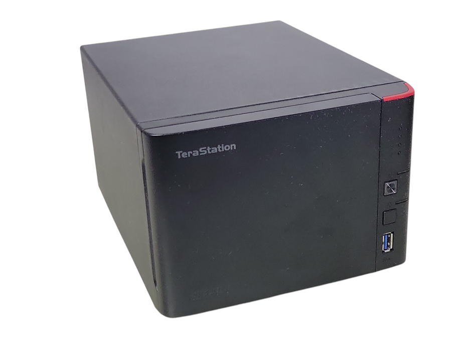 TeraStation TS1400D0404 4-Bay NAS with HDD Trays, NO HDD, READ _