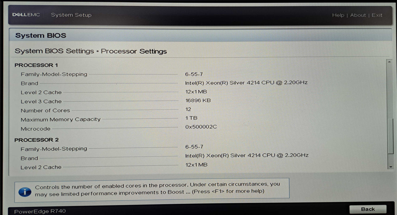 Dell PowerEdge R740 2U 16x 2.5" | 2x Xeon Silver 4214, 64GB DDR4, HBA330 )