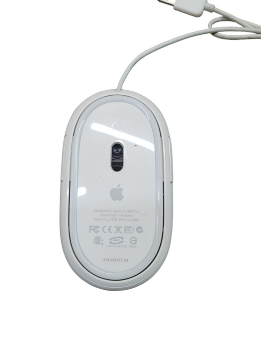 Apple Mouse USB Wired Optical White A1152