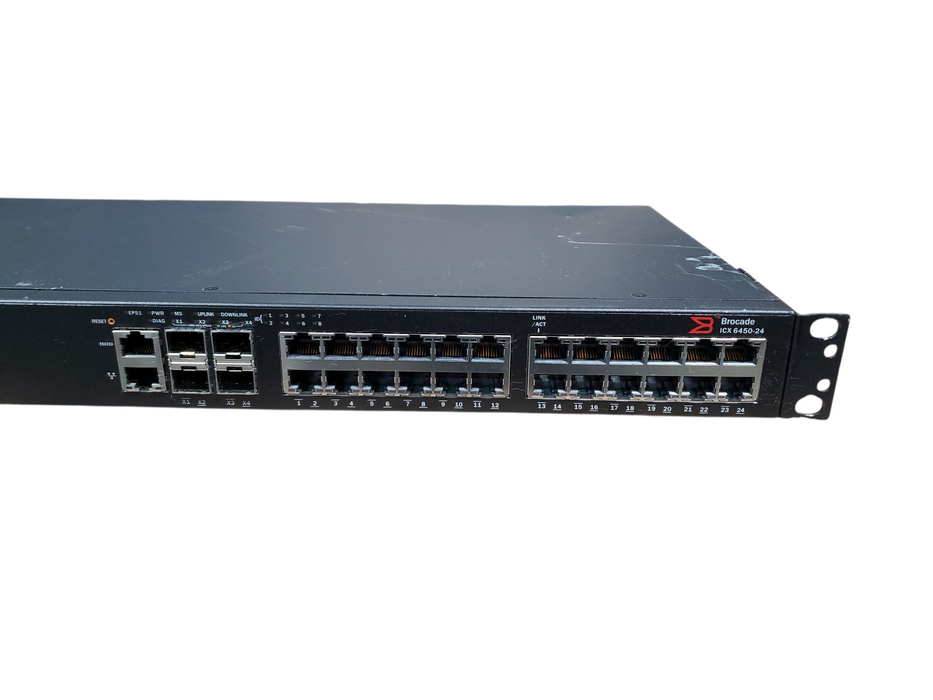Brocade ICX6450-24 Gigabit Ethernet 24 Port Switch