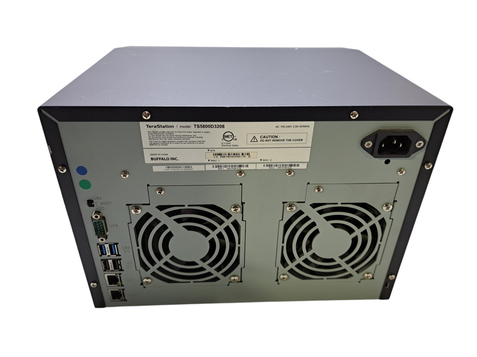 Buffalo TeraStation TS5800D3208 | 8-Bay Network Attached Storage NAS *READ*