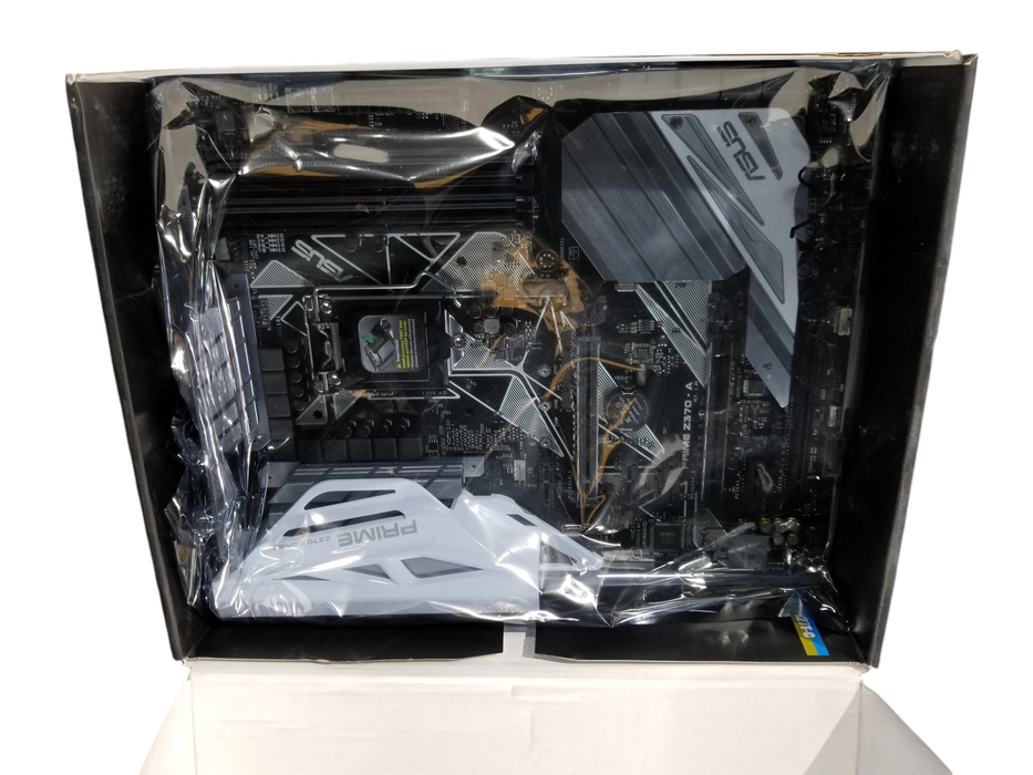 ASUS PRIME Z370-A LGA1151 Intel Motherboard RGB - New / Open Box
