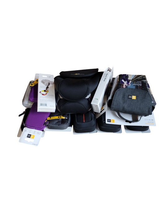 LOT 19x Case Logic Camera Bags, USB & Hard Drive Cases, Read Description