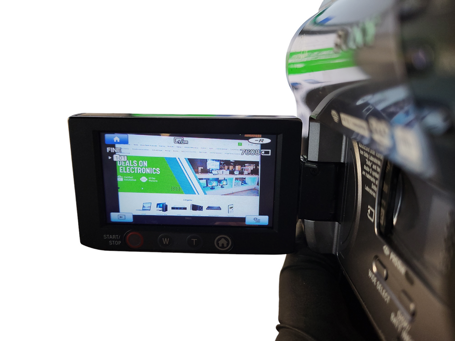 Sony Handycam DCR-DVD308 Digital Video Mini-DVD Camcorder And Accessories $