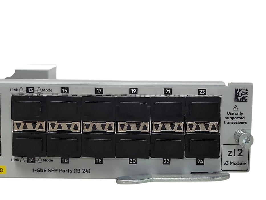 Aruba HP J9989A 5400R 12-Port Gig-T PoE+ 12-Port GbE SFP zl2 v3 Module Q$