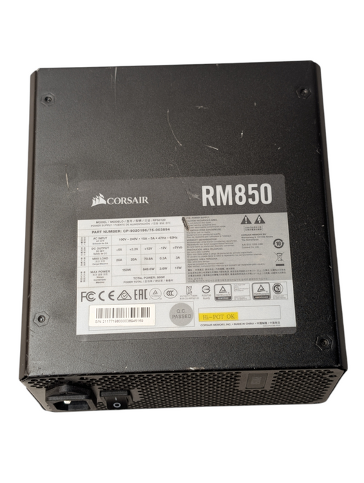 Corsair RM850 850W Fully Modular Computer PSU RPS120 -