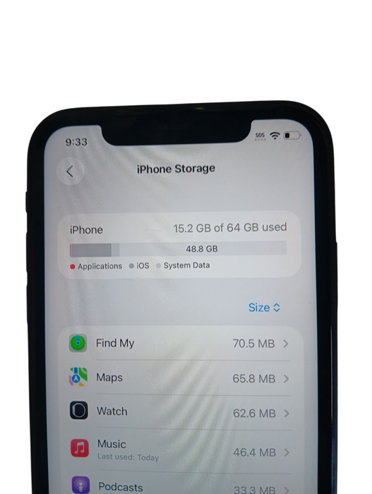 Apple iPhone 11 - 64GB - Black [A2111]