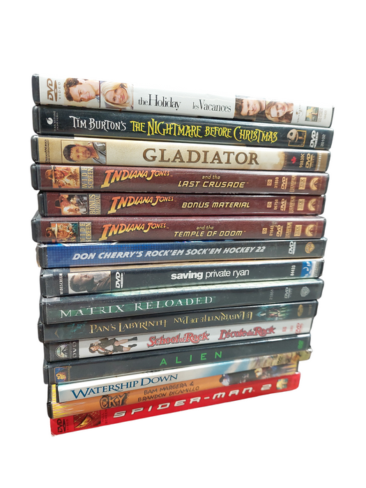 Bundle of 62 Random DVD Movies  =