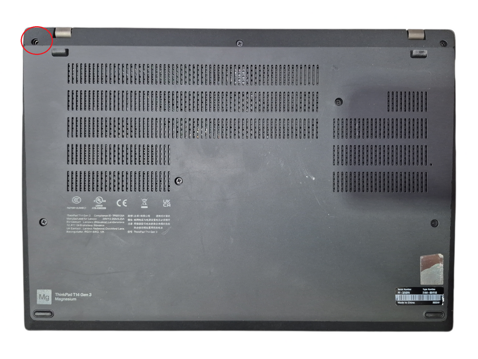 Lenovo ThinkPad T14 Gen 3 TOUCH, Intel i5-1250P, 16GB DDR4, 256GB NVMe, SEE  Lap200