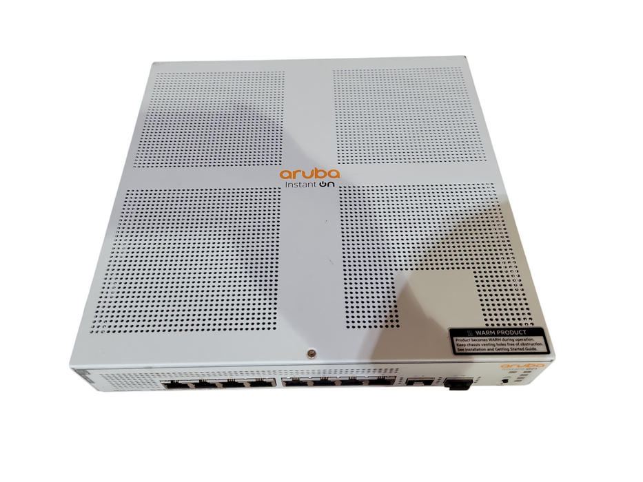 Aruba HPE Networking Instant On Switch Series 1930 8P 1G Base POE JL681A !