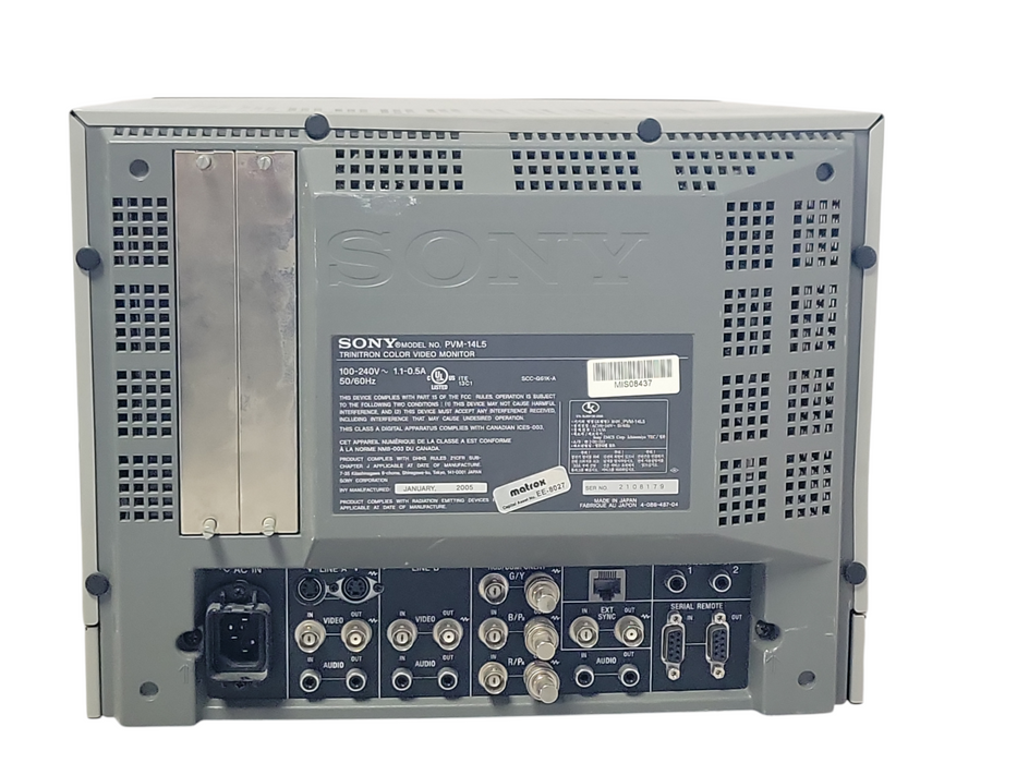 Sony trinitron Color video monitor PVM-14L5 _