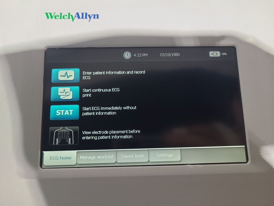 Welch Allyn CP150 ECG Electrocardiograph
