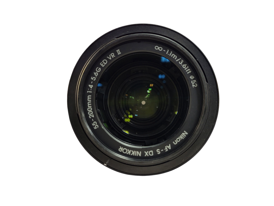 Nikon AF-S DX NIKKOR 55-200mm f/4-5.6G ED VR II Telephoto Zoom Lens Q$