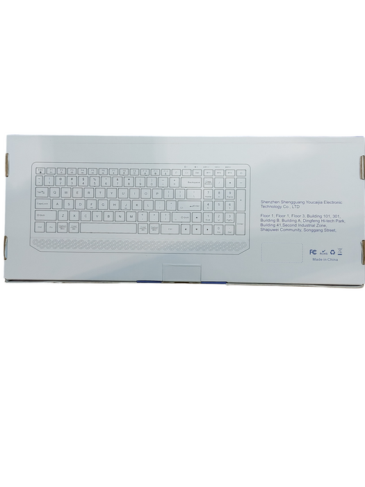 Lot 10x Doking 7 Color Backlit Wireless Bluetooth Keyboard 7608