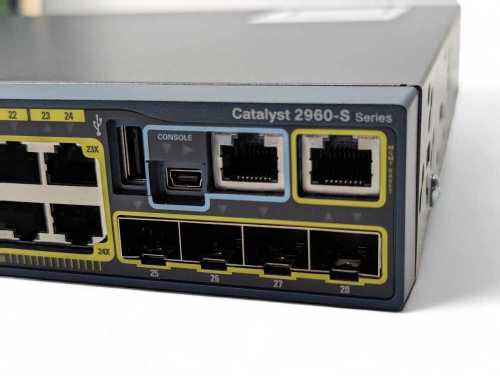 New Cisco WS-C2960S-24TS-L Network Switch Q!