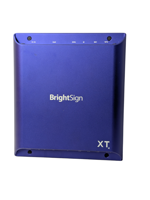 BrightSign XT4 XT1144 HDMI 4K PoE Power Networked Digital Signage Player  Q-