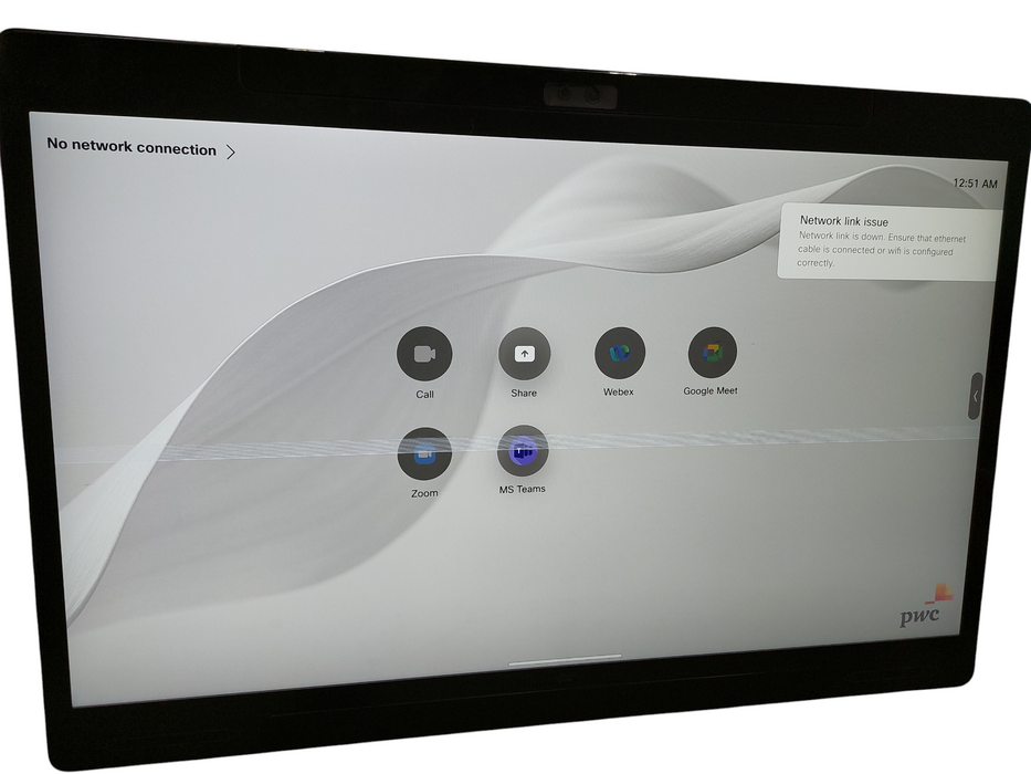 CISCO 4k Webex Board Pro 55 TTC60-31 Touch Screen =