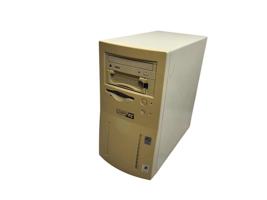 Vintage Tower desktop Chips PC PC100 BX Celeron 366 MHz 64MB RAM No HDD $