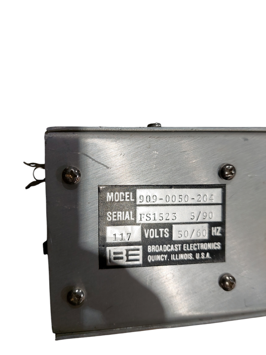 Broadcast Electronics FS30 FM Stereo Generator Model: 909-0050-204 =