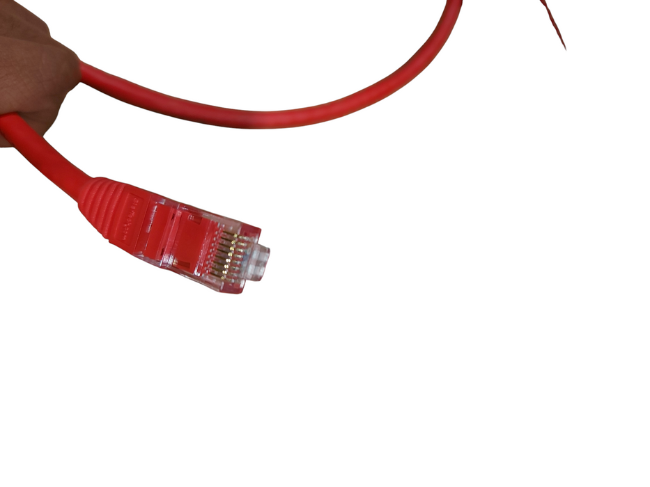 Lot 2x Startech Cat 6 Cables Snagless ETL Verified Red