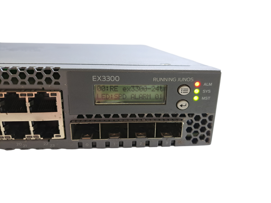 Juniper EX3300-24T | 24-Port Gigabit Ethernet Switch w/ 4x 10G SFP+