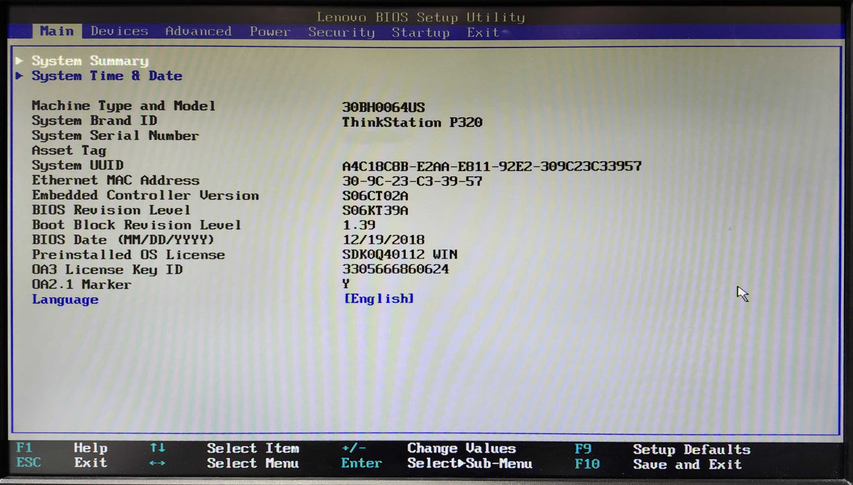 Lenovo ThinKStation P320, Xeon E3-1240v6, 32GB DDR4, 512GB NVMe, P1000